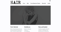 Desktop Screenshot of hairitspersonal.se